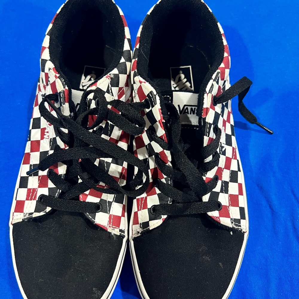 Checkered vans only wore 2 times